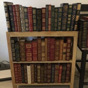 Classic Leather-Bound Book Set